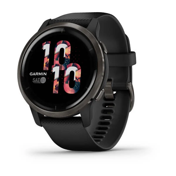 Garmin Venu 2 GPS Slate Black Smart Watch