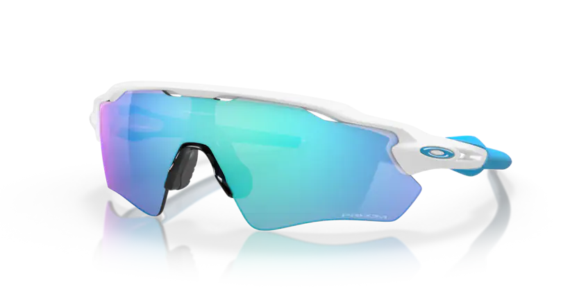 Oakley Radar EV Path Polished White Prizm Sapphire Sunglasses