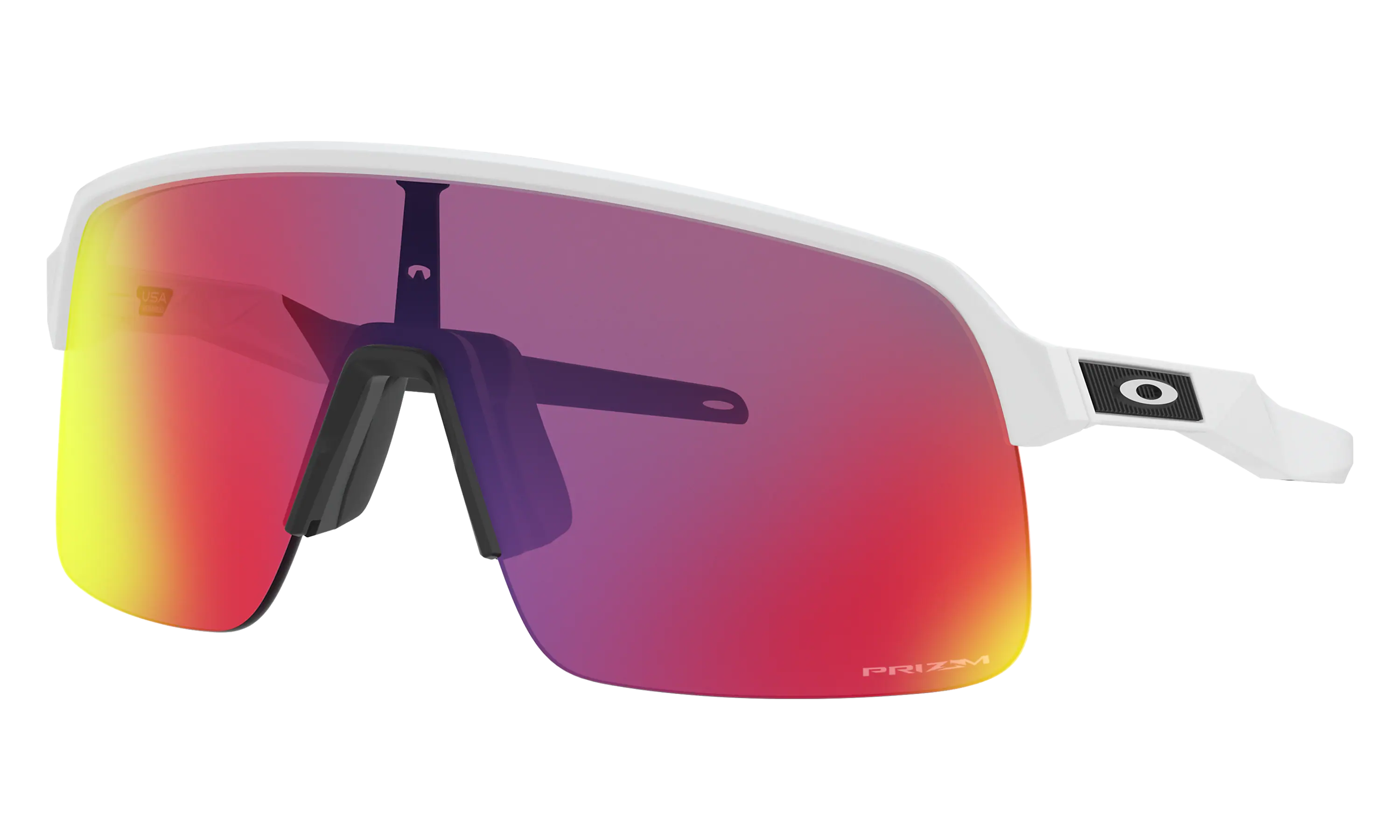 Oakley Sutro Lite Matte White Prizm Road Sunglasses
