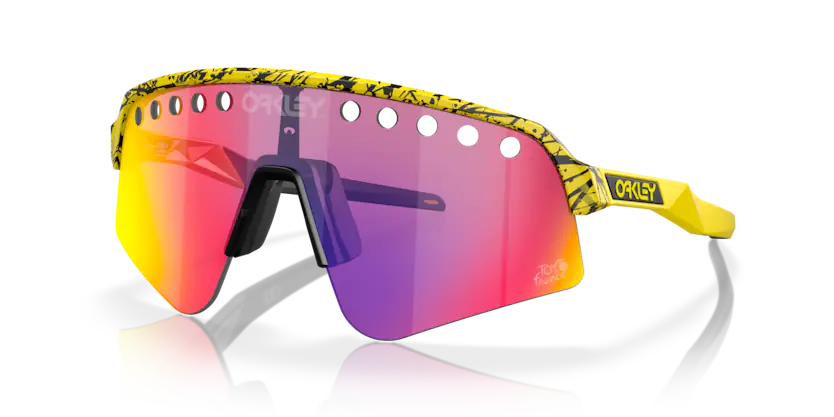 Oakley Sutro Lite Sweep TDF Splatter Prizm Road Sunglasses