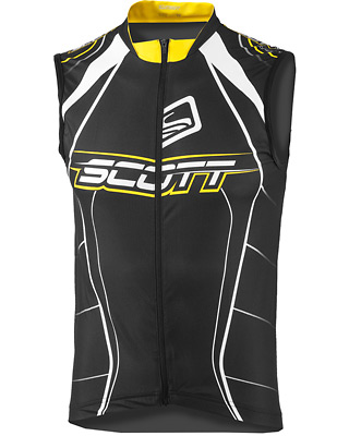 Scott RC Pro Sleeveless Jersey (Black / Yellow)
