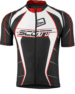 Scott RC Pro Short Sleeve Jersey (Black / Chinese Red) 2009