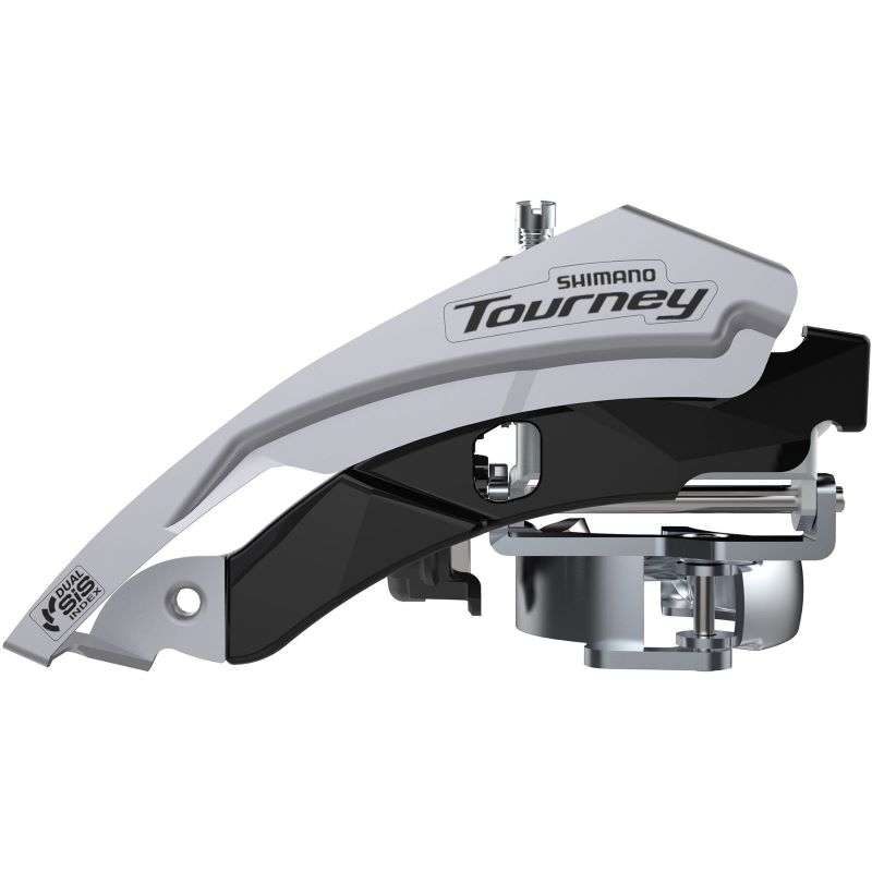 Shimano FD-TY600 Tourney front mech triple top swing dual pu...