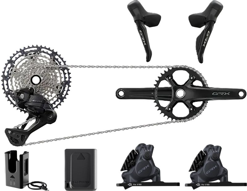 Shimano GRX RX717 Di2 Wireless 1 x 12 Groupset