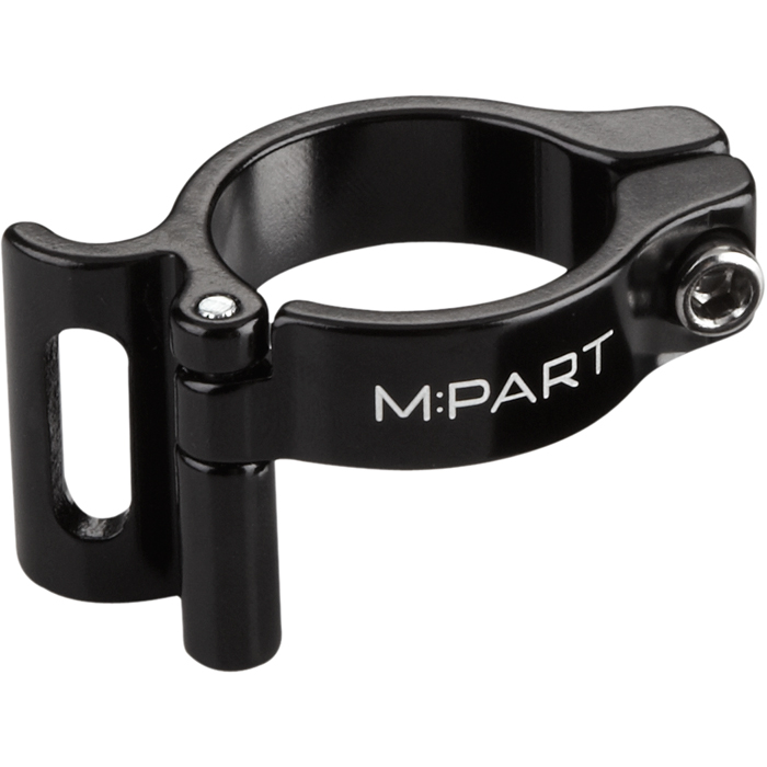M Part Front Derailleur Clamp For Braze On Front Mech Black ...