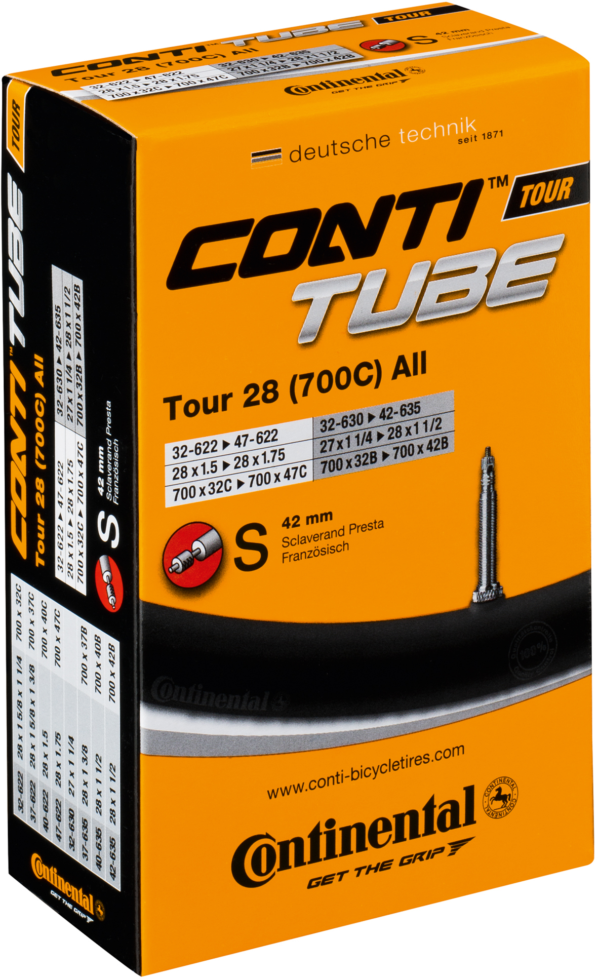 Continental Tour 26 650C Tube 26 x 1.3-1.75